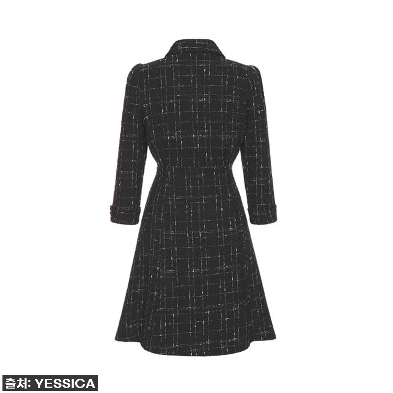 이 가격 실화?! 예시카 더블 쥬얼리 버튼 체크 트위드 원피스, 이건 무조건 사야 해! 찐후기 10 이 가격 실화?! 예시카 더블 쥬얼리 관련 이미지 1