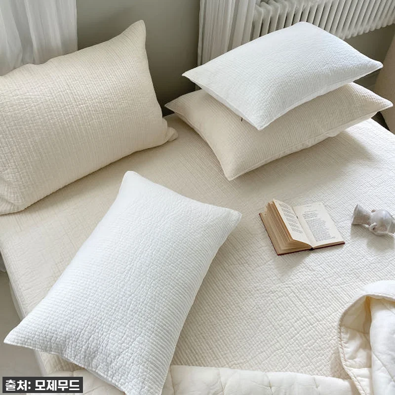 오가닉 순면 누빔 매트리스커버, 몽제 덕분에 침실이 호텔처럼 변신! (찐 내돈내산 후기) 13 오가닉 순면 누빔 매트리스커버, 몽제 관련 이미지 3