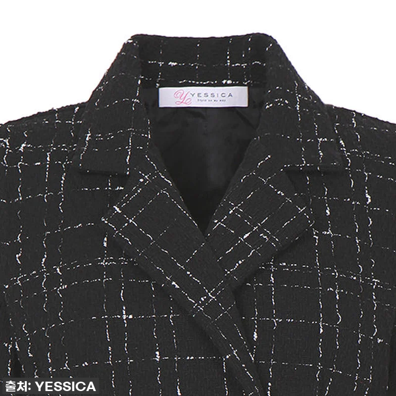 이 가격 실화?! 예시카 더블 쥬얼리 버튼 체크 트위드 원피스, 이건 무조건 사야 해! 찐후기 12 이 가격 실화?! 예시카 더블 쥬얼리 관련 이미지 3