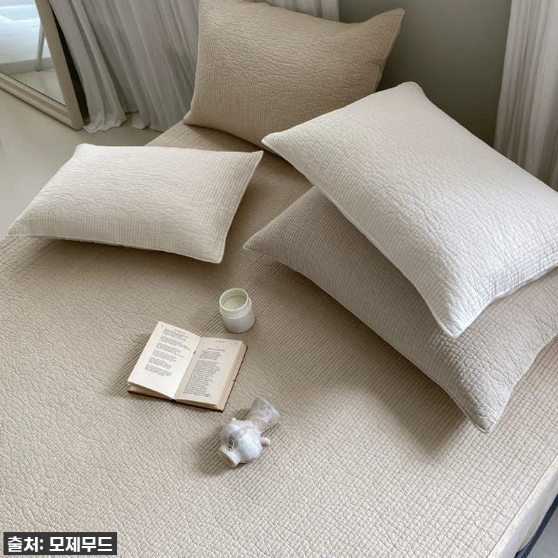 오가닉 순면 누빔 매트리스커버, 몽제 덕분에 침실이 호텔처럼 변신! (찐 내돈내산 후기) 15 오가닉 순면 누빔 매트리스커버, 몽제 관련 이미지 5