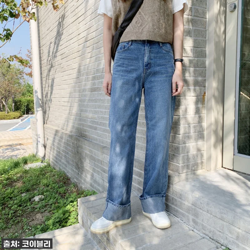 이슈템 등극! '하이웨스트 롤업 세미와이드 데님팬츠', 키 큰 저도 인생 청바지 찾았어요! 👖✨ 17 이슈템 등극! '하이웨스트 롤업 세미 관련 이미지 6