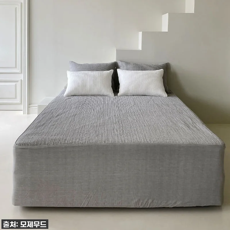 오가닉 순면 누빔 매트리스커버, 몽제 덕분에 침실이 호텔처럼 변신! (찐 내돈내산 후기) 16 오가닉 순면 누빔 매트리스커버, 몽제 관련 이미지 6