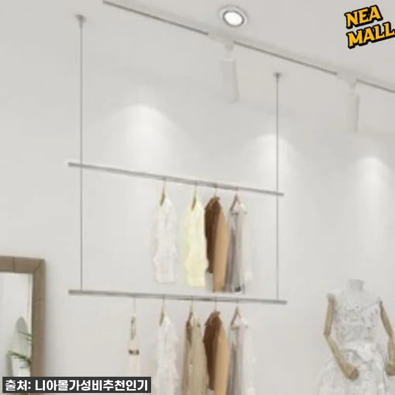 찐후기: 공간 활용 끝판왕! 2단 천 관련 이미지 1