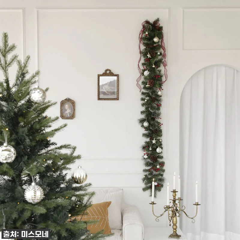 품절임박! 우리 집 거실을 마법처럼 바꿔준 미스모네 대형 전나무 가랜드 찐후기🎄✨ 12 품절임박! 우리 집 거실을 마법처럼 관련 이미지 1