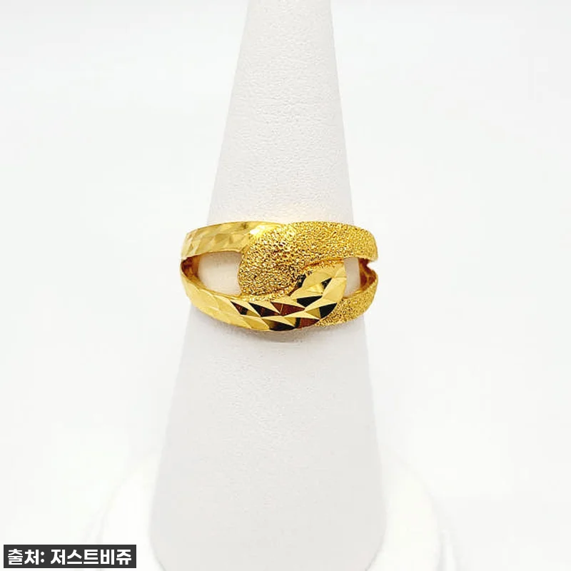 24k금반지 두줄 여자 순금반지 디자 관련 이미지 1