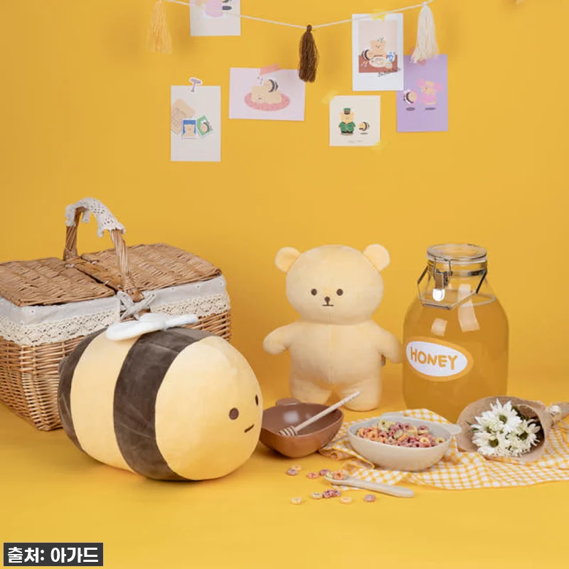 아가드 베베 아기 애착 인형 1입 봉제 곰돌이 7 아가드 베베 아기 애착 인형 1입 봉 관련 이미지 1