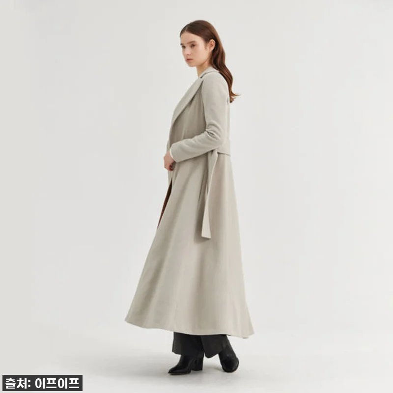 크램38 줄리아 르댕고트 베이지 코트 관련 이미지 3