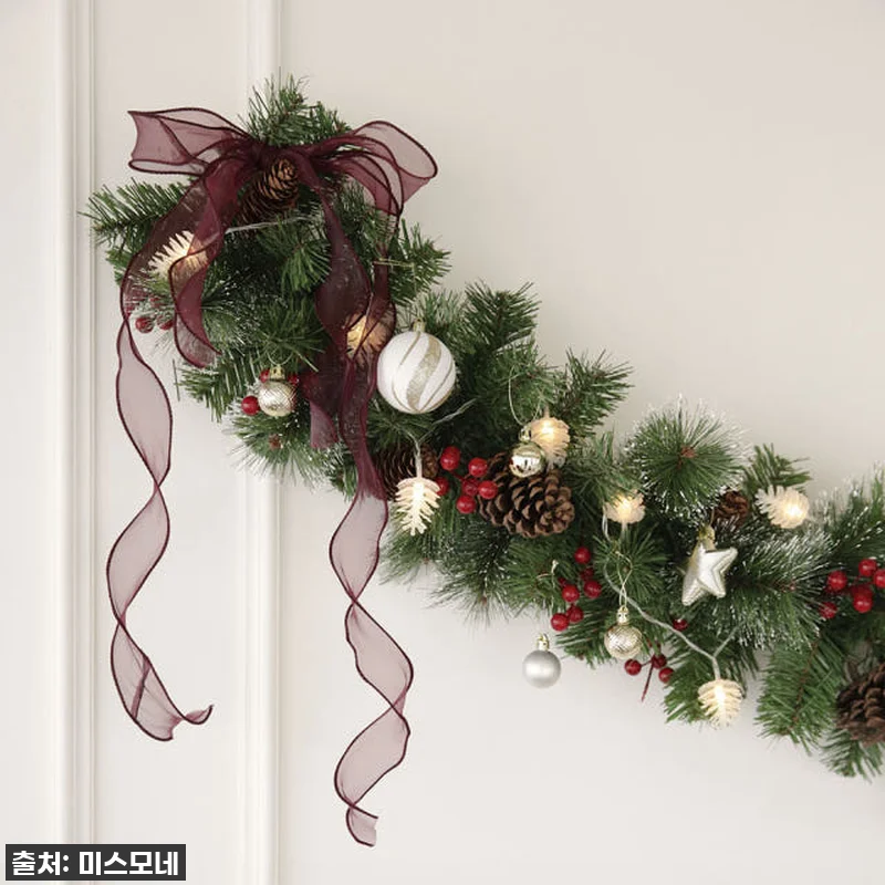 품절임박! 우리 집 거실을 마법처럼 바꿔준 미스모네 대형 전나무 가랜드 찐후기🎄✨ 15 품절임박! 우리 집 거실을 마법처럼 관련 이미지 4