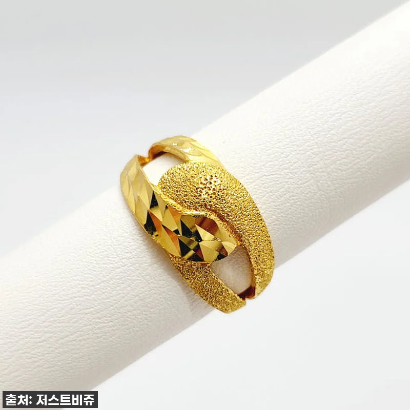 24k금반지 두줄 여자 순금반지 디자 관련 이미지 4