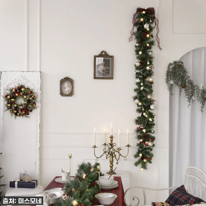품절임박! 우리 집 거실을 마법처럼 바꿔준 미스모네 대형 전나무 가랜드 찐후기🎄✨ 17 품절임박! 우리 집 거실을 마법처럼 관련 이미지 6