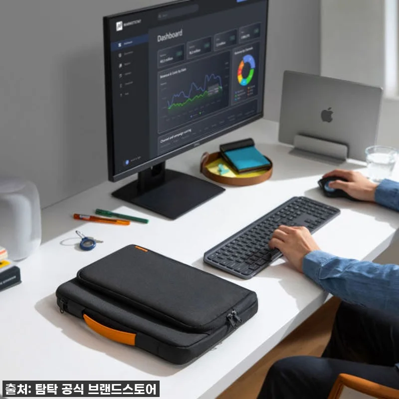 맥북/갤럭시북 유저라면 이건 무조건! A14 노트북 파우치 가방, 찐사용후기 ✨ (품절임박 꿀팁도!) 18 맥북/갤럭시북 유저라면 이건 무조건! 관련 이미지 6