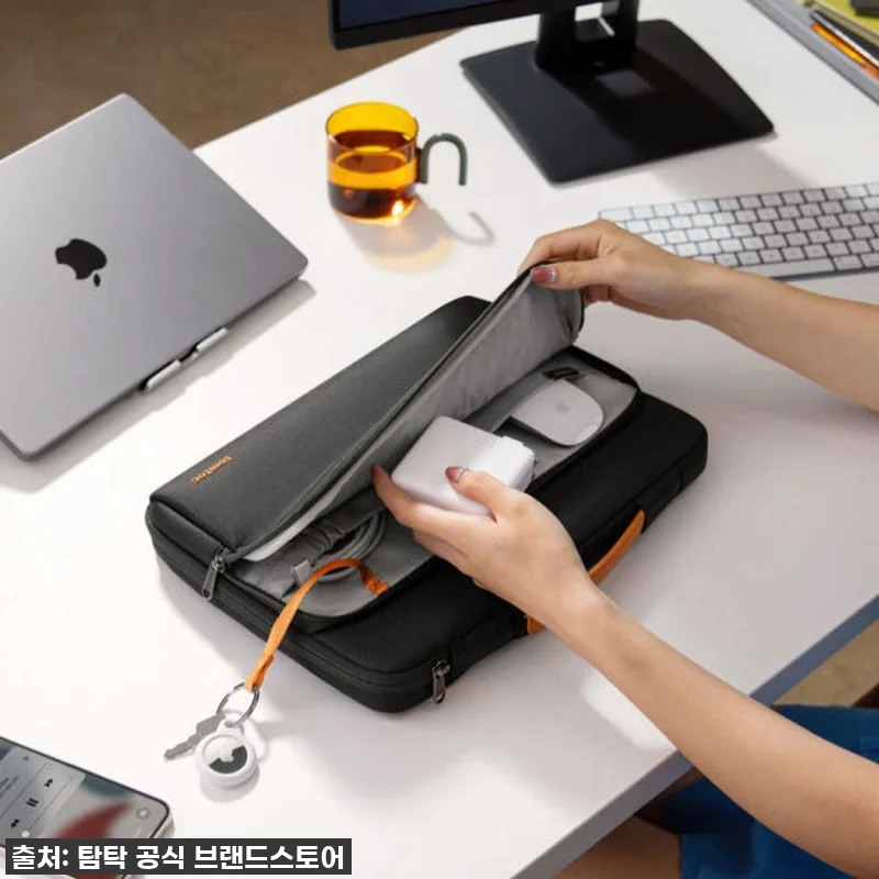 맥북/갤럭시북 유저라면 이건 무조건! A14 노트북 파우치 가방, 찐사용후기 ✨ (품절임박 꿀팁도!) 22 맥북/갤럭시북 유저라면 이건 무조건! 관련 이미지 10