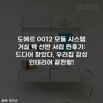 도에르 0012 모듈 시스템 거실 벽 선반 서랍 찐후기: 드디어 찾았다, 우리집 감성 인테리어 끝판왕!