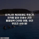 Home 36 오키나와 케라마제도 찐후기! 자격증 없이 인생샷 건진 품절임박 다이빙 여행, 이건 무조건 사야 해!