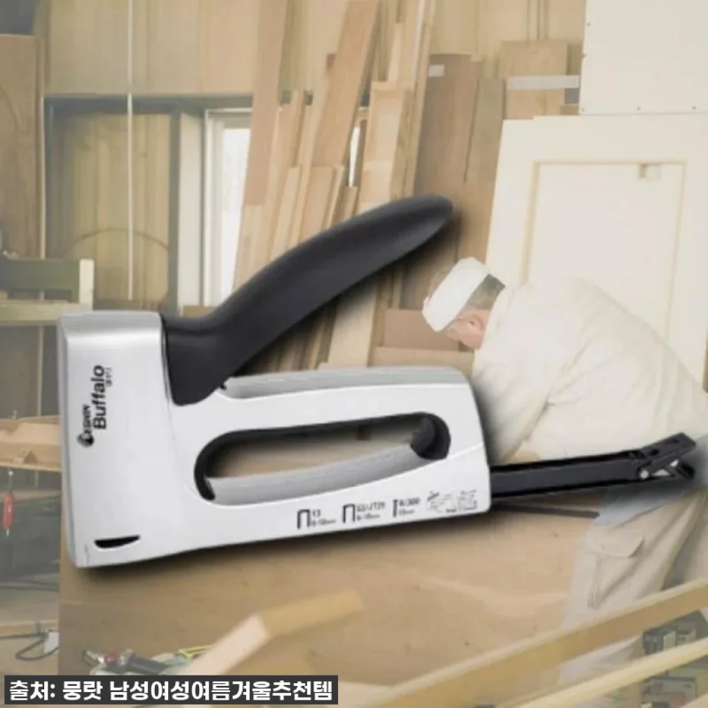 목공용 스템플러 목공 손타카 공업용 타카 작업용 스템플러