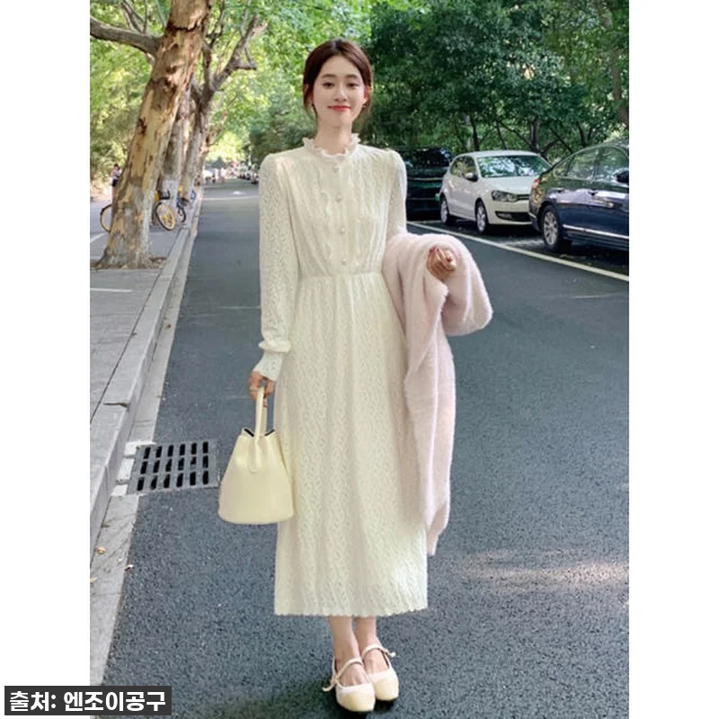 인생샷 보장! 돌맘드레스 겨울 기모 관련 이미지 1
