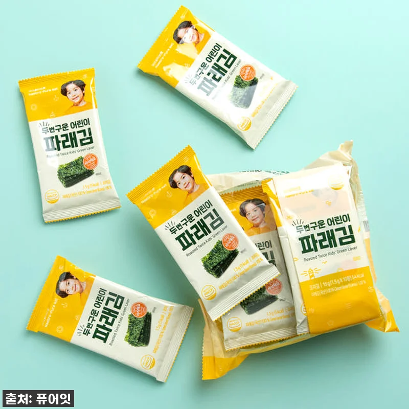 우리 아이 밥도둑 퓨어잇 파래김, 드 관련 이미지 1