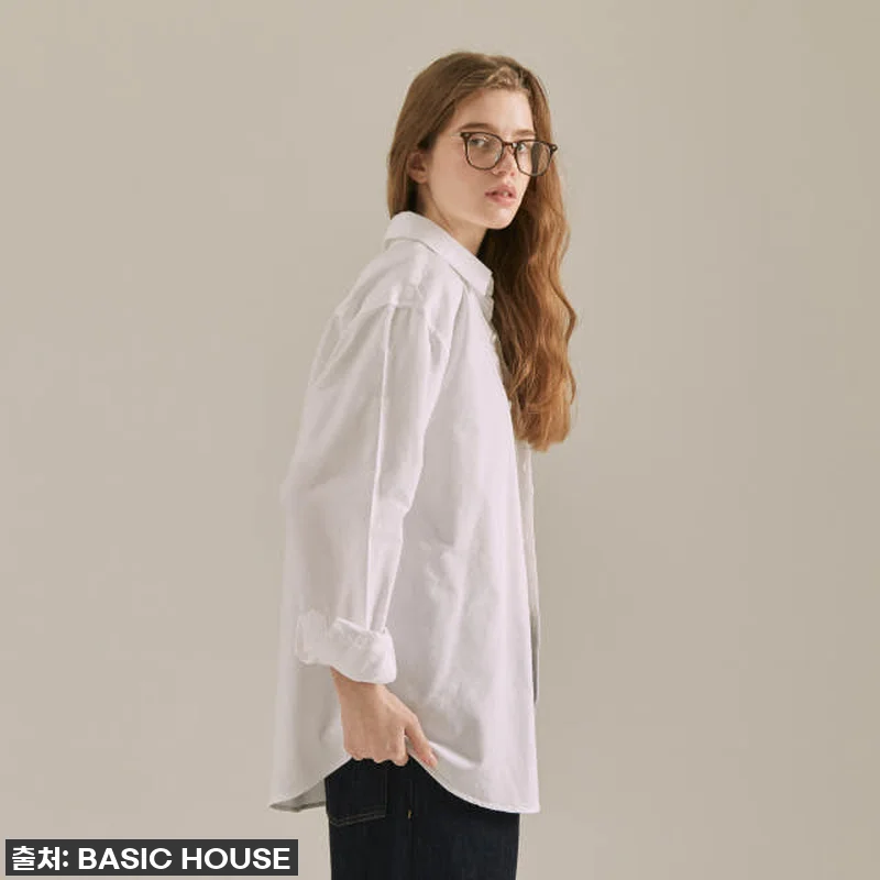 찐후기: 베이직하우스 면 옥스포드 오 관련 이미지 2