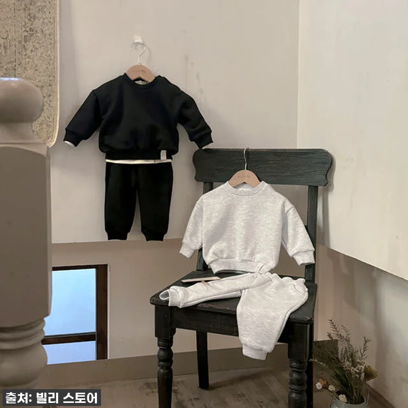 빌리 네로 상하복-블랙(12m-4y) 관련 이미지 2