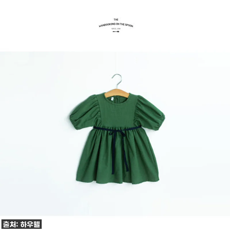 모아나원피스 면린넨 혼방 여아 아동 관련 이미지 3