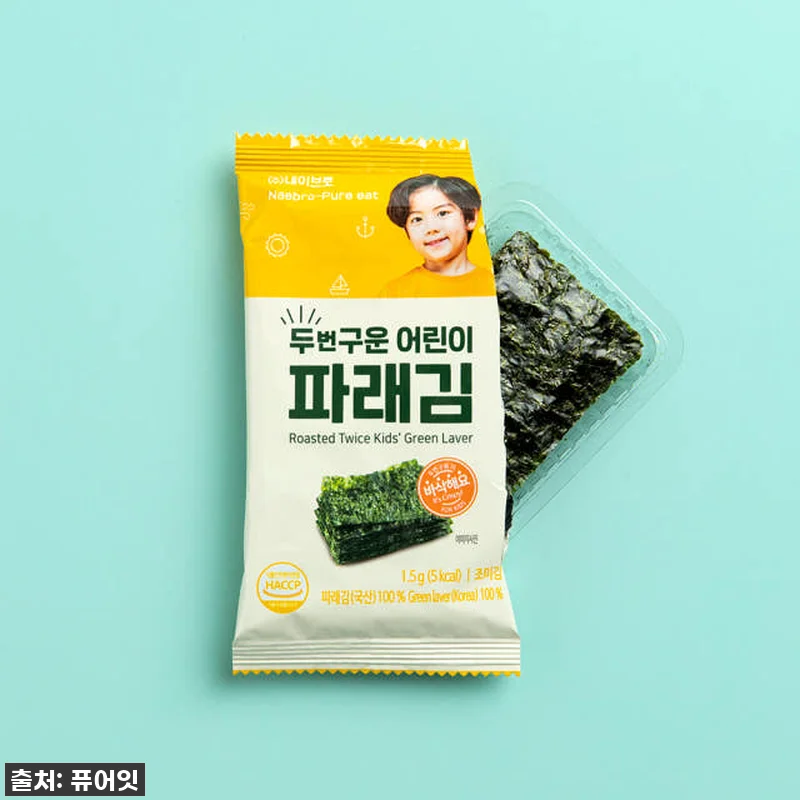 우리 아이 밥도둑 퓨어잇 파래김, 드 관련 이미지 3