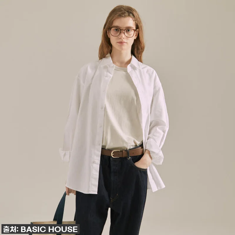 찐후기: 베이직하우스 면 옥스포드 오 관련 이미지 3