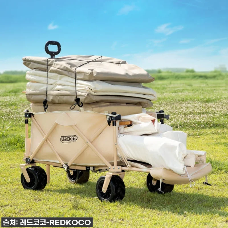 레드코코 캠핑웨건 왜건카트 수레 뒷문 관련 이미지 4