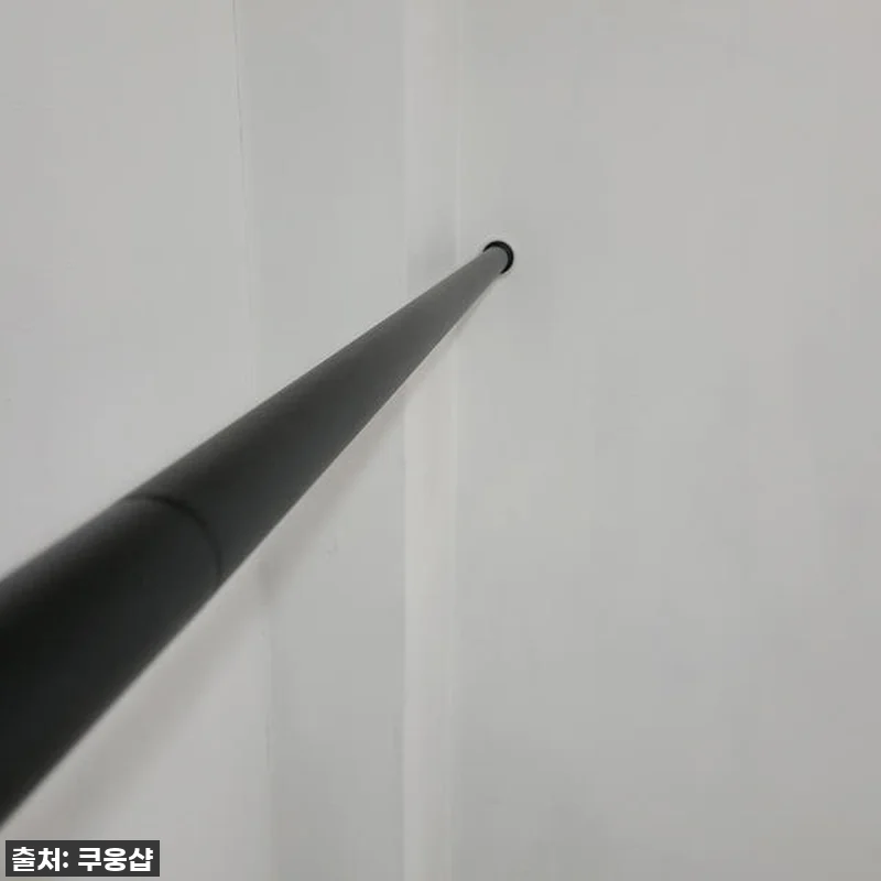 압축봉 무타공 커튼봉 옷걸이 행거 힘 관련 이미지 5