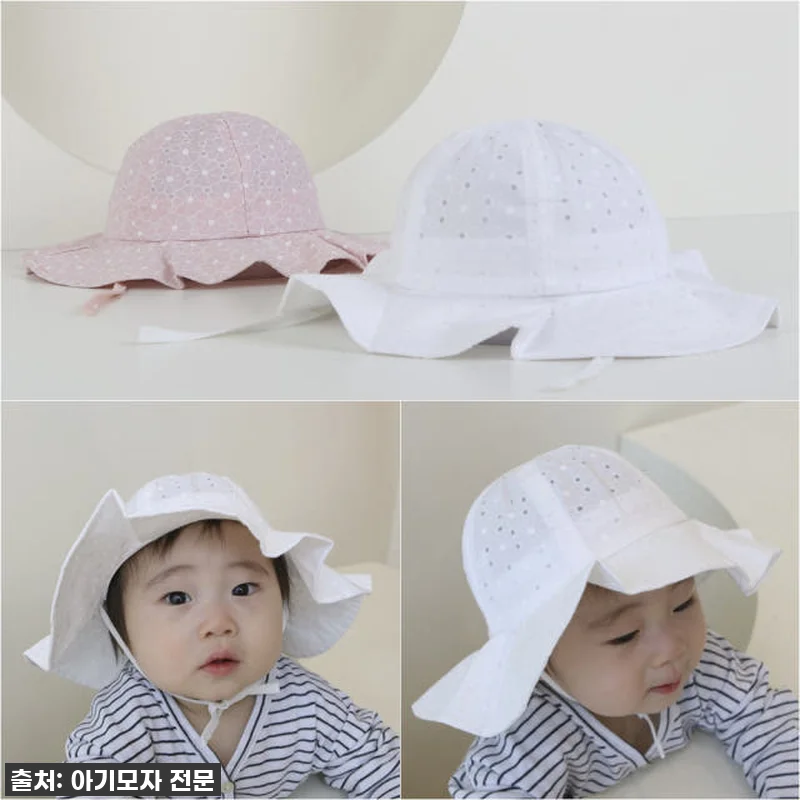 돌아기 썬햇 아기여름모자 유아 꽃 플 관련 이미지 7