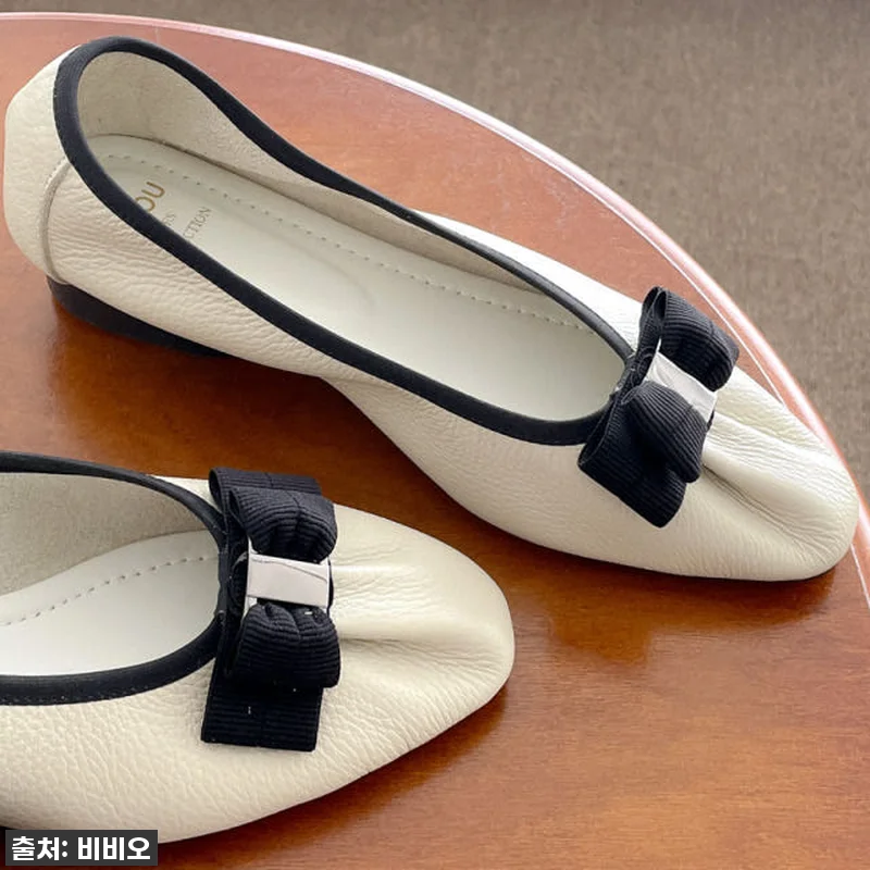 🎁 ✨인생 플랫슈즈 발견! 천연소가죽 관련 이미지 2