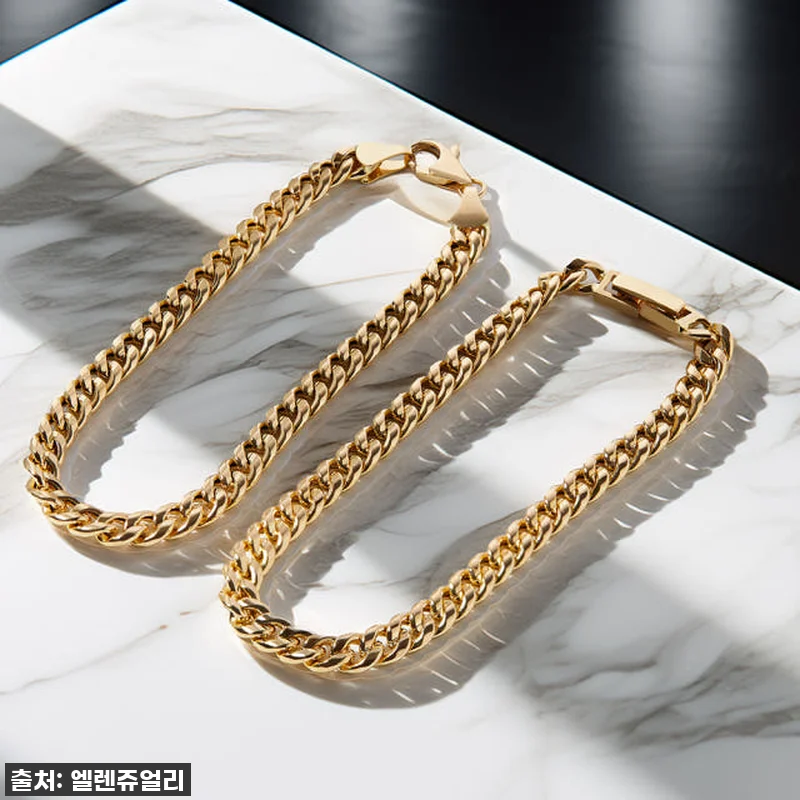 진짜 금팔찌 맞아?! 🥹 '14k 1 관련 이미지 2