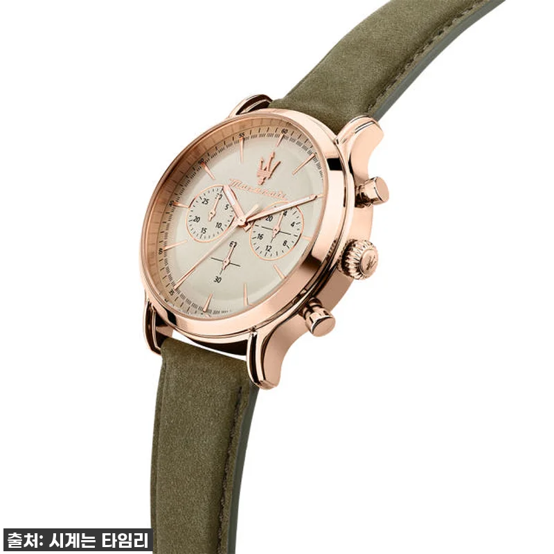 마세라티 에포카 아이보리 가죽 시계, 관련 이미지 2