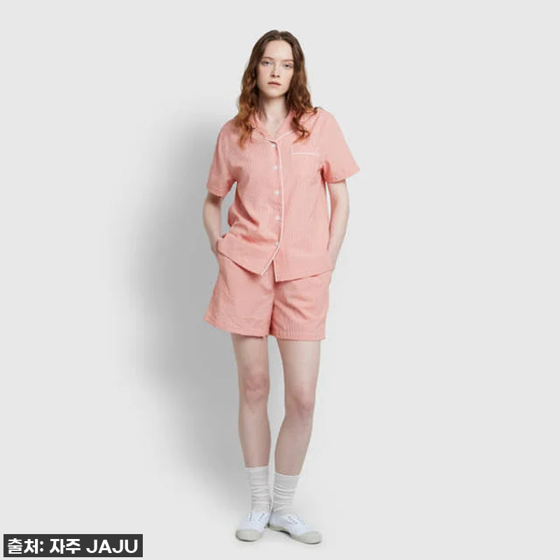 [JAJU/자주] 여 시어서커 체크 관련 이미지 2