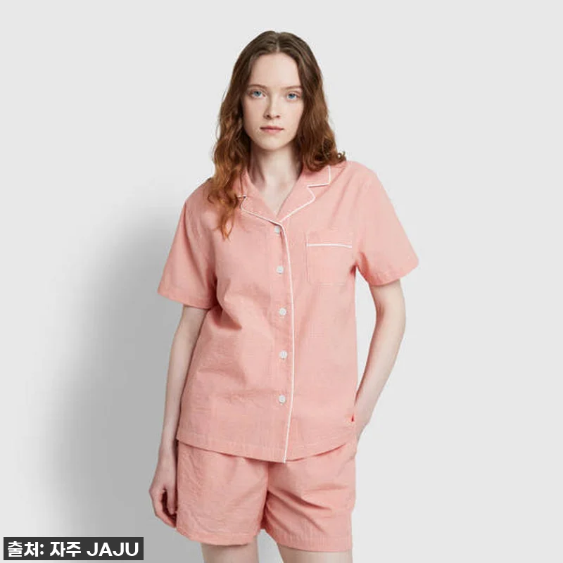 [JAJU/자주] 여 시어서커 체크 관련 이미지 3