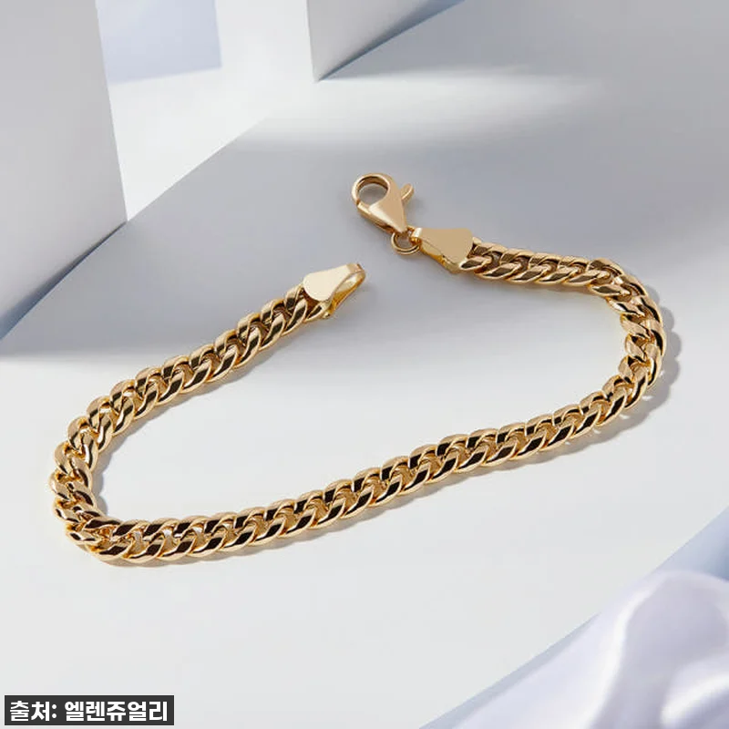 진짜 금팔찌 맞아?! 🥹 '14k 1 관련 이미지 4