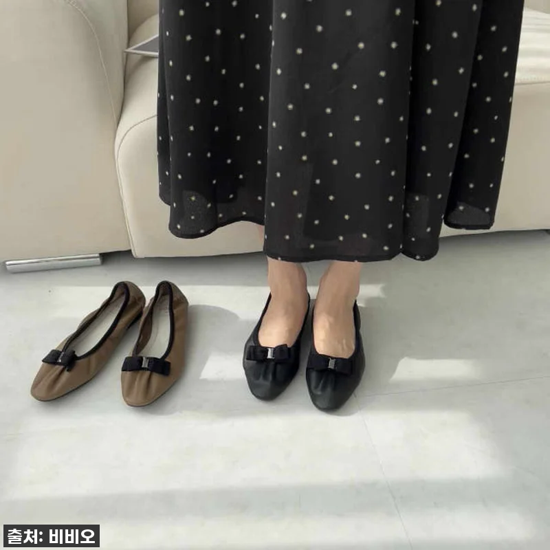 🎁 ✨인생 플랫슈즈 발견! 천연소가죽 관련 이미지 6