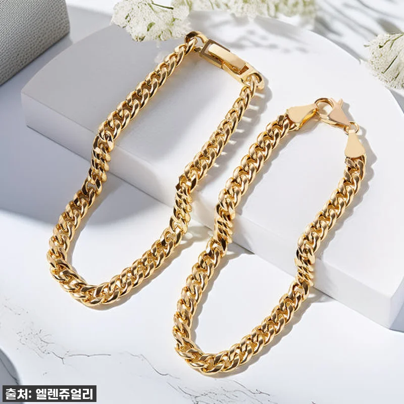 진짜 금팔찌 맞아?! 🥹 '14k 1 관련 이미지 6