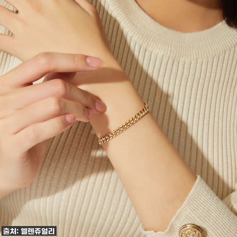 진짜 금팔찌 맞아?! 🥹 '14k 1 관련 이미지 7