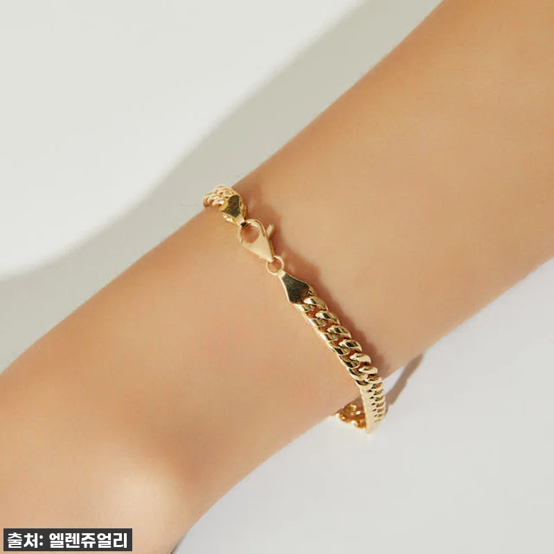 진짜 금팔찌 맞아?! 🥹 '14k 1 관련 이미지 8