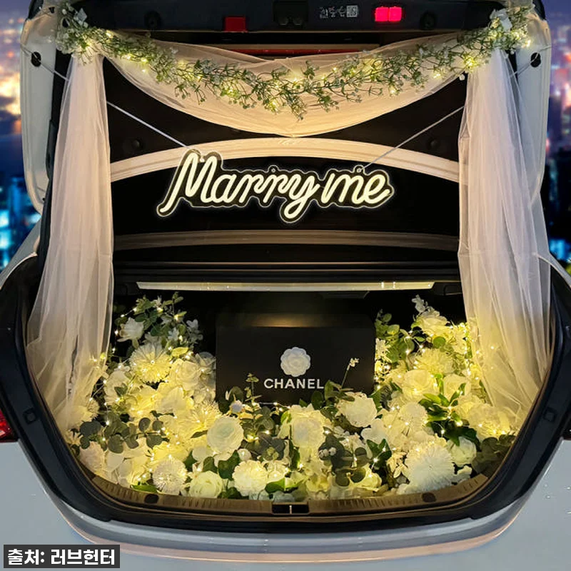 찐후기! 품절임박 '트렁크 프로포즈 관련 이미지 9
