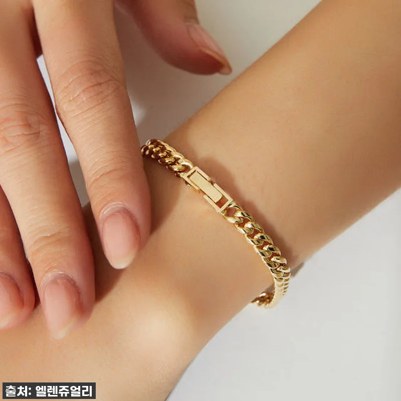 진짜 금팔찌 맞아?! 🥹 '14k 1 관련 이미지 9