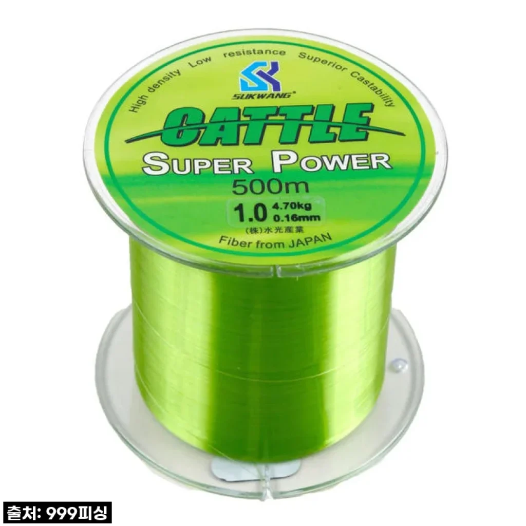 이슈템! 품절임박! 캐틀 세미플로팅 모노라인, 바다 민물 가리지 않는 만능템! 🎣 (내돈내산 찐후기)