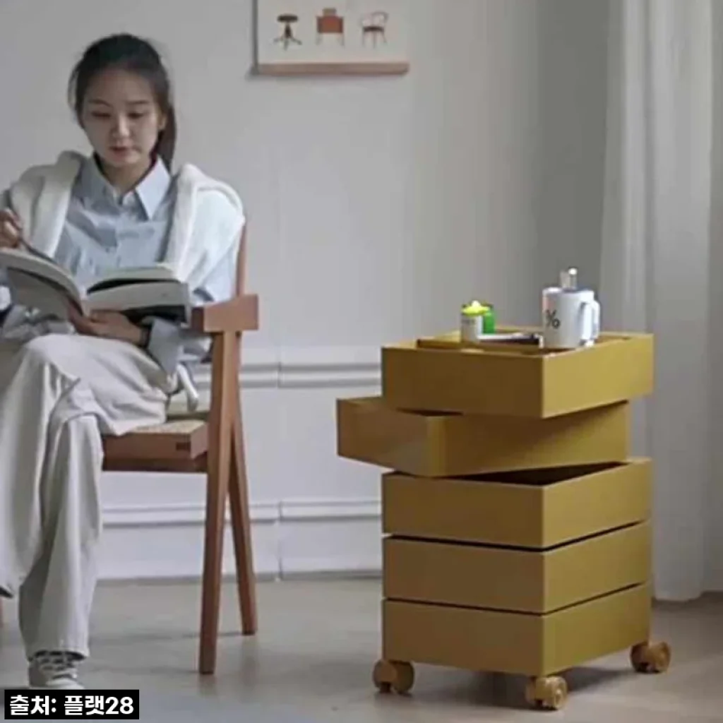 육아맘 필수템 등극! 회전서랍 트롤리 5단, 품절되기 전에 무조건 겟하세요! 찐 내돈내산 후기!