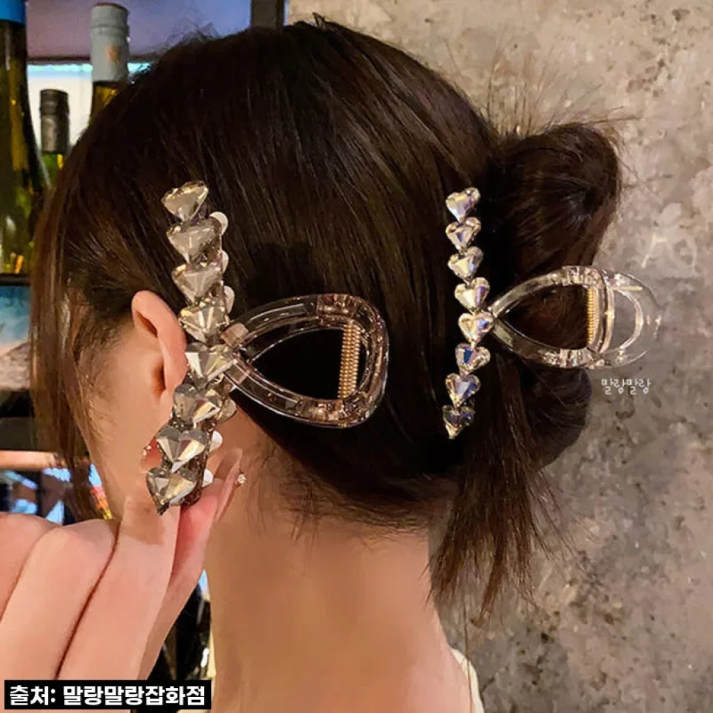 💖심쿵주의💖 품절임박! '하트 꼬임 올림머리집게핀' 이건 무조건 사야 해! 내 돈 내산 찐후기✨