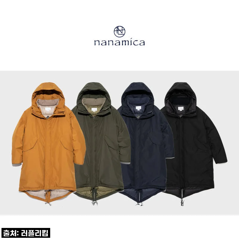 나나미카 23FW 고어텍스 롱다운 코트, 찬 바람 불기 시작하니 바로 품절각!
