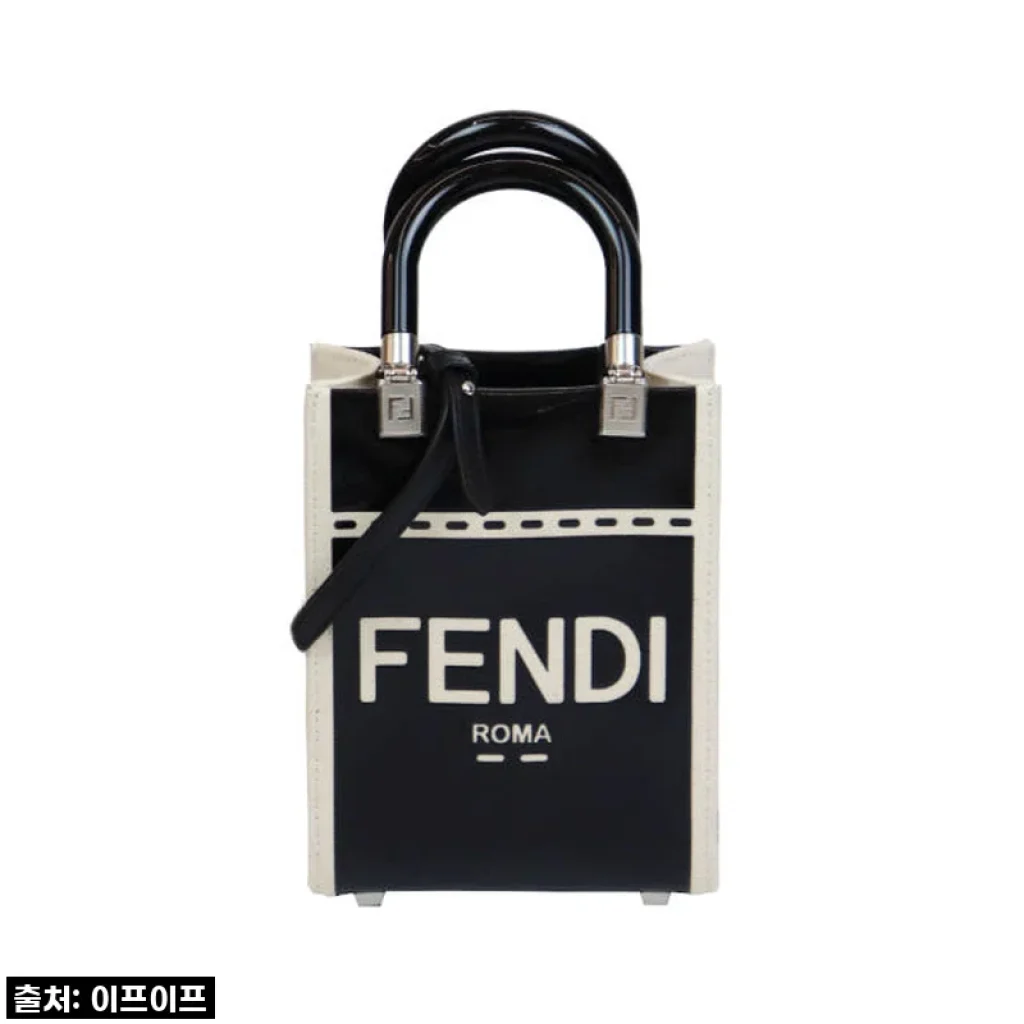 이 가격 실화?! 펜디 션샤인 미니 쇼퍼백, 드디어 제 손에! (8BS051 ANT7 F0H9H)