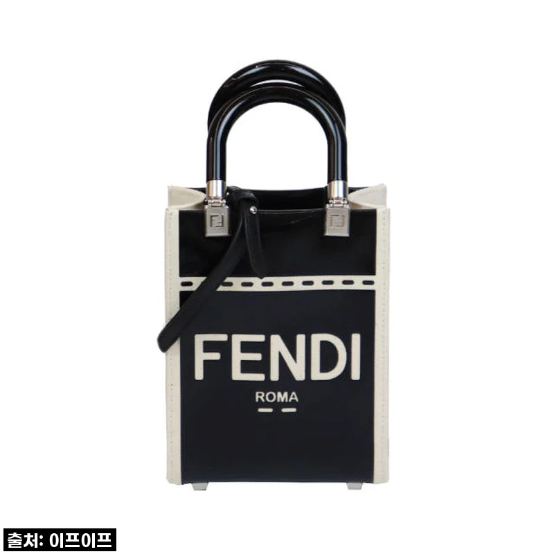 이 가격 실화?! 펜디 션샤인 미니 쇼퍼백, 드디어 제 손에! (8BS051 ANT7 F0H9H)