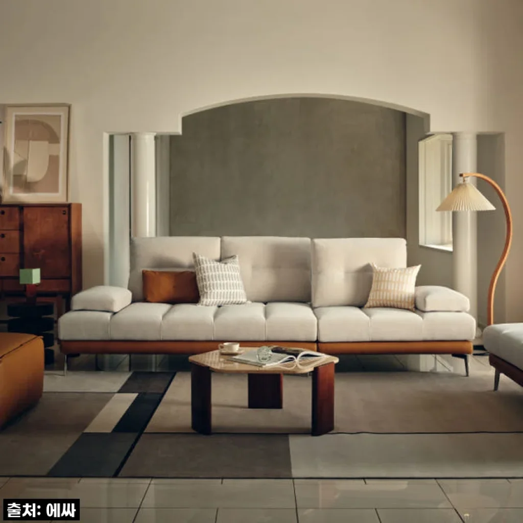 거실 분위기 싹 바꾼 이건 사야 해! [에싸] 슈미르 스윙 카시미라 소파, 역대급 할인 찬스 놓치지 마세요! (솔직후기)