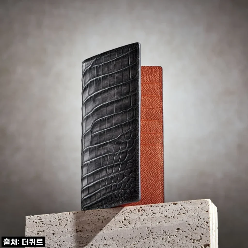 인생템 등극! 더퀴르 한정판 파티나 악어가죽 장지갑, 찐남자 사용후기