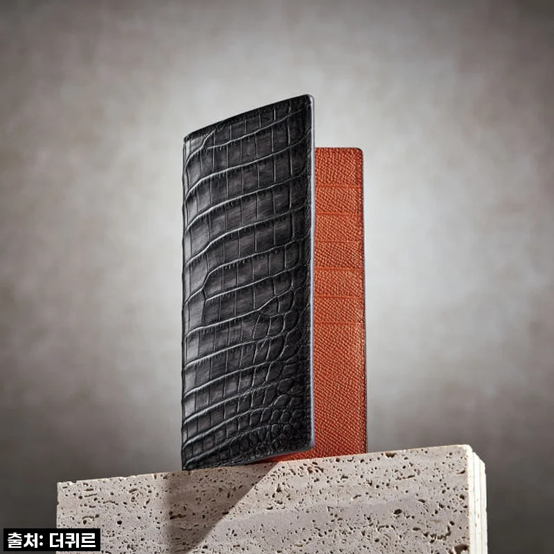 인생템 등극! 더퀴르 한정판 파티나 악어가죽 장지갑, 찐남자 사용후기